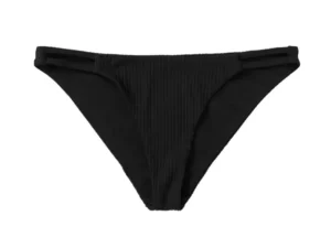 Bodil Strappy Bikini Bottom - Black