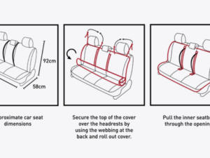 Mystic Car Seat Roll Cover Tripple